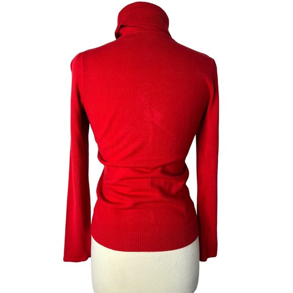 Luke 360 by Designer Original Small Sweater Long Sleeve Turtleneck Stretch - Picture 4 of 15